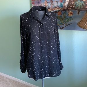 Mossimo long sleeve blouse